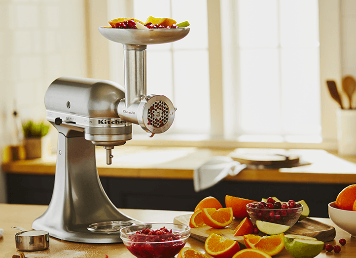 kitchenaid mixer metal meat grinder