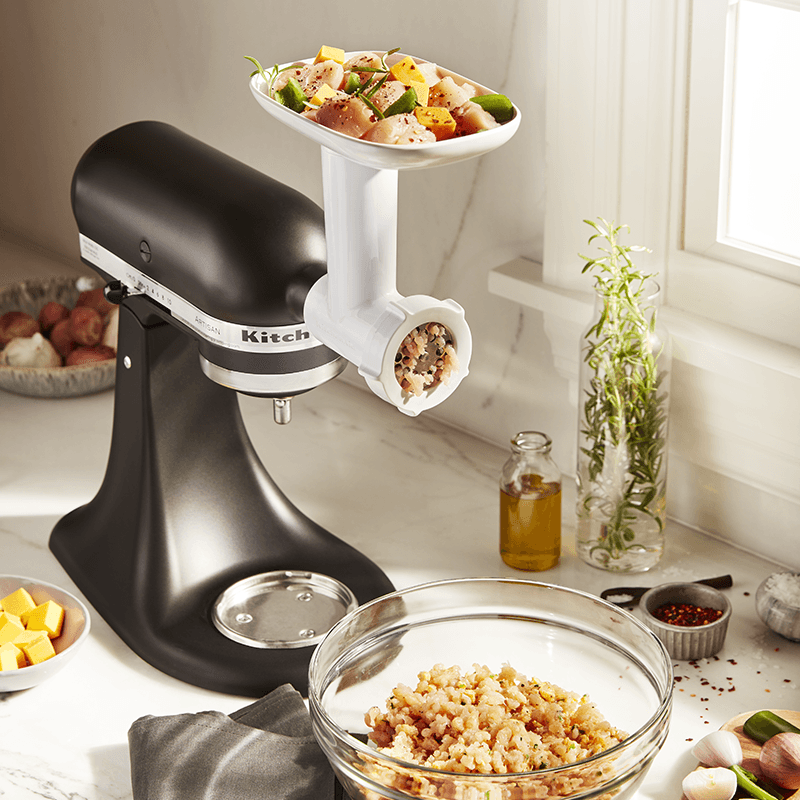 kitchen aid mixers with attachments