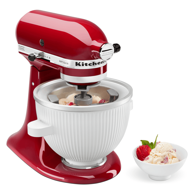 Ice Cream Maker Attachment for KitchenAid Stand Mixer, Compatible with  KitchenAid 4.5 Qt and Larger Stand Mixers, 2-Quart Frozen - AliExpress